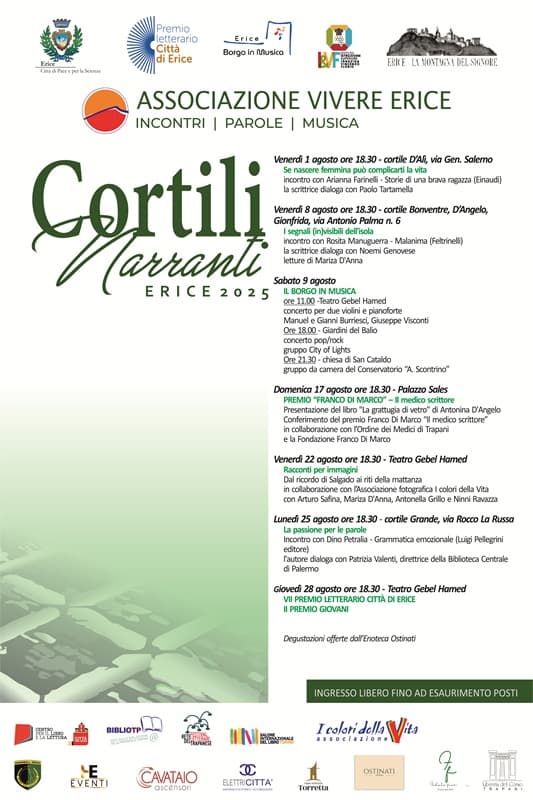 Cortili Narranti Erice 2025
