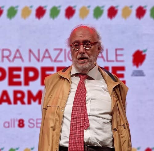 Edoardo Raspelli Fiera Peperone 2024 ph. Luigi Piga