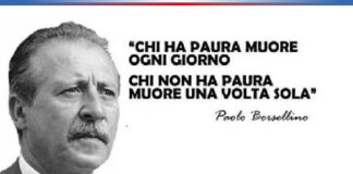 Sempre grati a Paolo Borsellino