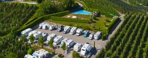 Camper in parcheggio