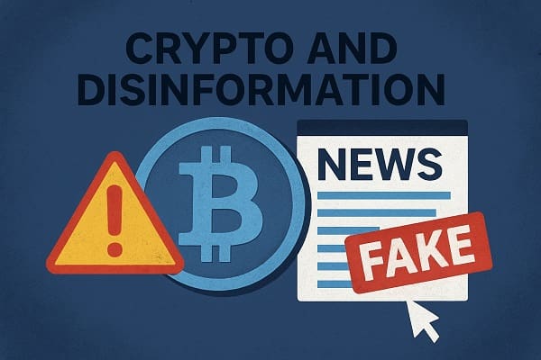 Crypto e disinformazione and disinformation