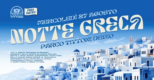 Notte Greca Parco Titotni Rroma Parco Tittoni