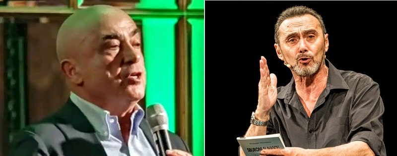 Paolo Cevoli e Giuseppe Giacobazzi - comici Zelig Paolo Cevoli . Giuseppe Giacobazzi comici Zelig