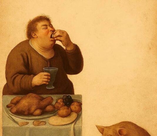 Peccati di gola - arte medievale sin of gluttony