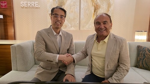 Scillipoti con Pastor Hyeongsoon Park Senior Archishop and Ggeneral Overseer of Asia