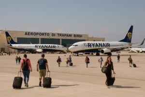 Trapani Birgi Ryanair Aeroporto voli Sicilia occidentale - western Sicily flight