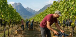 Vendemmia in Valle d'Aosta