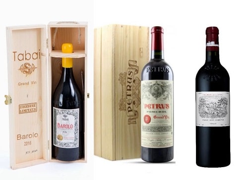 Vini etichette costose Vini più costosi 2025