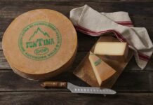 still life Fontina DOP