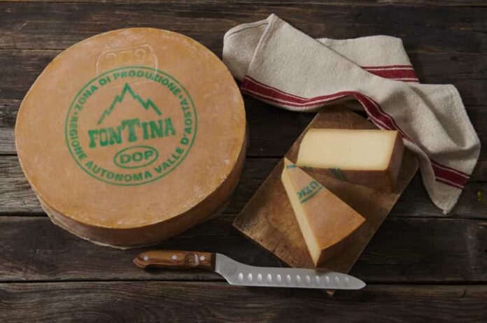 still life Fontina DOP