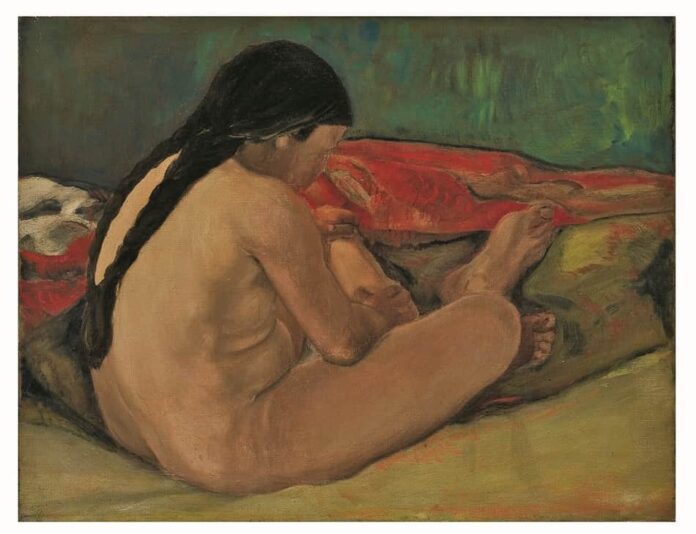 Paul Gauguin Femme de Tahiti mostra di Roma