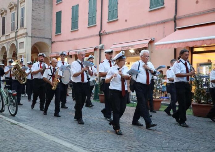 Banca musicale alla Fiera di Cento