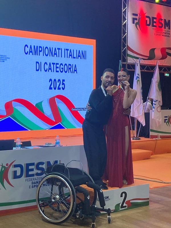Danilo FedericaArgento ai Campionati Creativitour Nardò