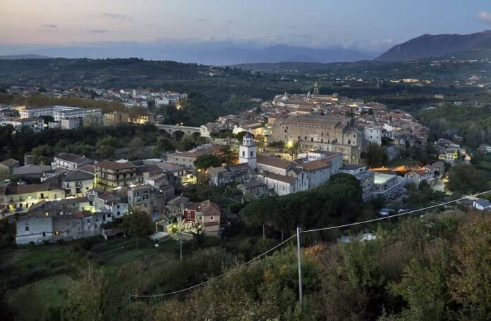 Vista dall'alto di Sant'Agata de' Goti Benevento, ph Alfonso Abbatiello