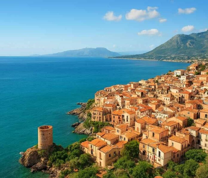 Veduta panoramica di Cefalù turismo in Sicilia