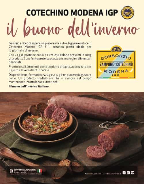 COTECHINO Zampone e Cotechino Modena IGP