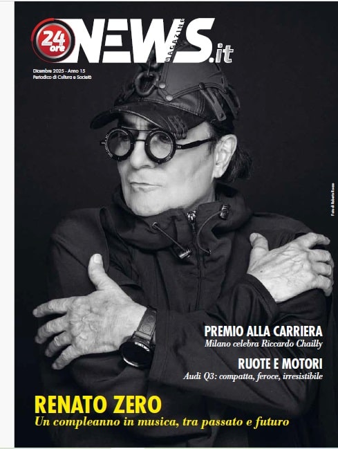 Cover 24orenews.it Magazine Dicembre 2025