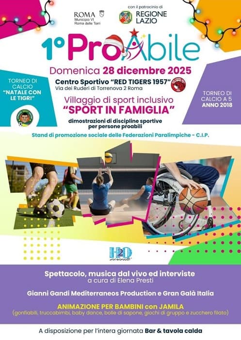 LOCANDINA del 1° ProAbile Day a Roma