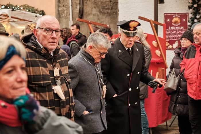 Il Presidente Renzo testolin e l'Assessore Luigi Berscky