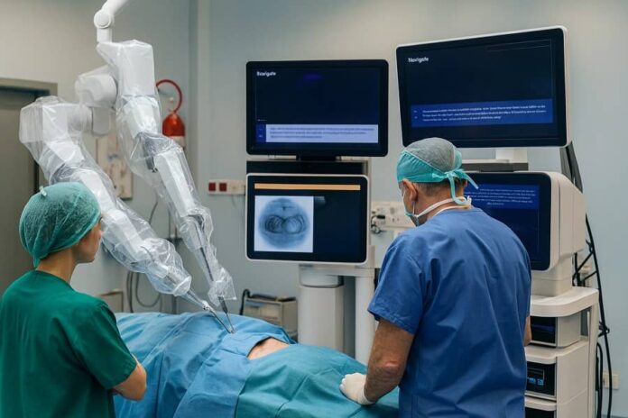 intervento robotico tumore al polmone trattamento robotico tumore al polmone