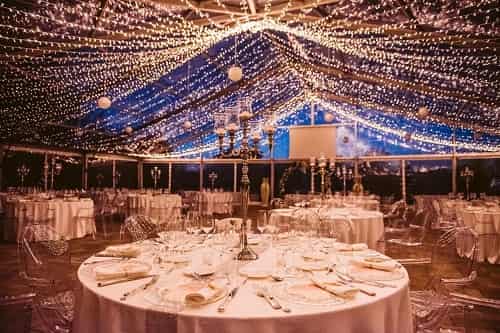 sala illuminata Ristorante La Campaza