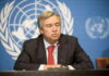 Dichiarazioni di Guterres