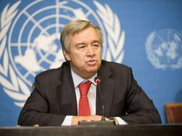 Dichiarazioni di Guterres