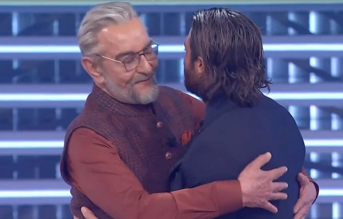 Festival di Sanremo - prima serata - Kabir Bedi Can Yaman