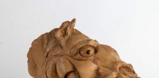 Loreto Soro - Testa del cavallo in terracotta (1967)