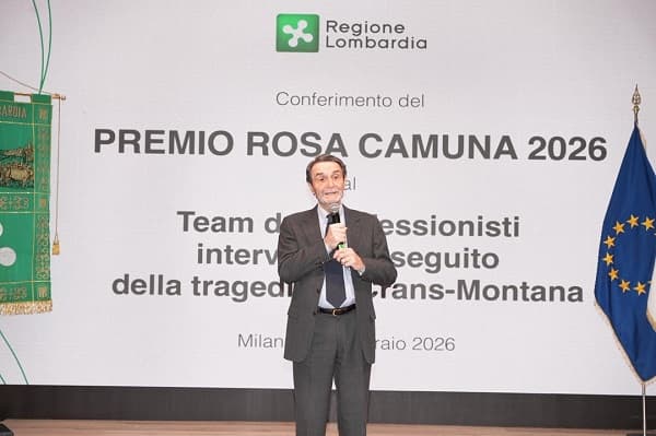 intervento di Attilio Fontana - Premio Rosa Camuna