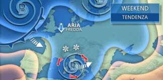 3bmeteo.com weekend degli innamorati 14-15 febbraio 2026