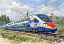 Alta velocità in Italia - disegno TGV a due piani