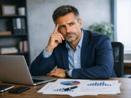 Imprenditore di PMI stress da decisione