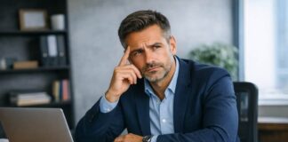 Imprenditore di PMI stress da decisione