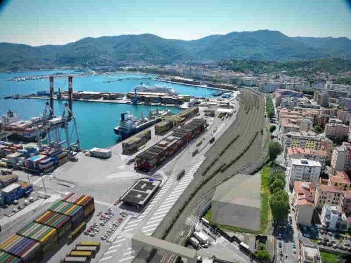 04 Render Porto di La Spezia - Credits F-Ingegneria Porto La Spezia