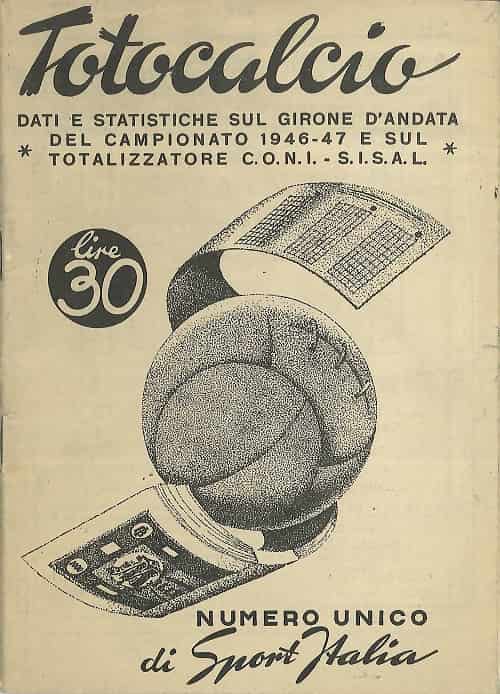 Totocalcio, almanacco Sport Italia 80 anni di Sisal